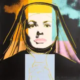 Andy Warhol American, The Nun, from Ingrid Bergman, 1983 (F. & S. II.314), screenprint in colours on Lenox Museum Board - numbered 215 from an edition of 250 (total edition includes 20 artist's proofs) with the printer's blind stamp Rupert Jasen Smith, New York. Published by Galerie Borjeson, Malmo, Sweden.