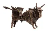Canal Bull by John Behan, bronze - number 3 from an edition of 9, sold Nov 2018