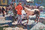 Reflected Sunlight by Arthur K. Maderson, oil on board, offered Sep 2018