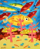 Coral Reef by Graham Knuttel, oil on canvas, offered Sep 2018
