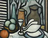 Memory of Provence by Markey Robinson, gouache, sold Sep 2018