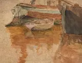 John Butler Yeats, Moored Boats