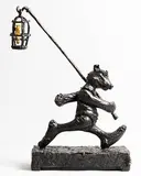 Patrick O'Reilly, Bear with Bird, unique bronze