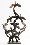 Flight of Birds by John Behan, unique bronze, sold Sep 2018