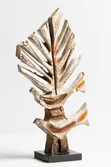 Birds in a Tree by Leo Higgins, unique bronze on granite base, sold Sep 2018