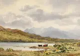 View Towards McGillycuddy Reeks by Frank Egginton, watercolour, offered Sep 2018