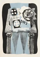 Robert MacBryde, Cape, limited edition lithograph - numbered 18 from an edition of 30 printed by Curwen Press for St. George's Gallery