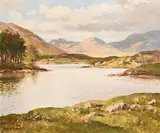 Lough Derryclare by Maurice Canning Wilks, oil on canvas, sold Sep 2018