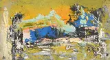Witness, Miracle of Life by John Kingerlee, 2005, oil on board, sold Sep 2018