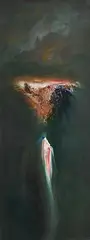 John Hurley, West Cork Landscape I, oil on board