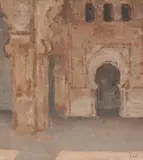 Colin Watson, Mosque Interior - Tin Mal