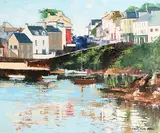 Denis Orme Shaw, Roundstone Connemara, oil on canvas