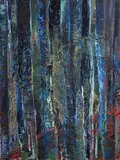Zenda Williams, Between Woods, acrylic on canvas