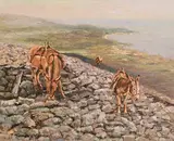 Senan O'Brien, Jack, Ned and Jenny, oil on board