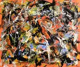 Kieran O'Donovan, 10 After 12, acrylic, oil & enamel on canvas
