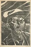 Harry Kernoff, Unemployed, 1935, woodcut