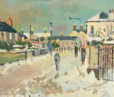 James O'Halloran, Snow on Templeogue Road, Dublin