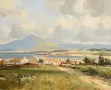 At Tyrella, Co. Down by Maurice Canning Wilks, oil on canvas, sold Aug 2018