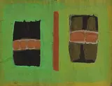 Tony O'Malley, Collage, 1975, gouache, pen & collage