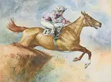 Peter Curling, Horse and Jockey
