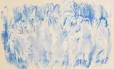 Procession by Louis le Brocquy, 1986, limited edition lithograph - numbered 22 from an edition of 50, sold Aug 2018