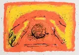 Neil Shawcross, Belfast Telephone, mixed media on paper
