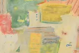 Tony O'Malley, Abstract Composition, watercolour