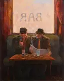 Gerry Glynn, Your Move, 2008, oil on canvas