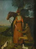 George Petrie, The Proposal, oil on board