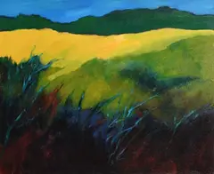 Terry Searle, West Cork Landscape, oil on canvas