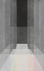 Theo McNab, Vanishing Paint, acrylic on canvas board