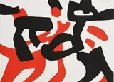 Carla Accardi, Untitled, limited edition lithograph on graphia paper - numbered 25 from an edition of 80