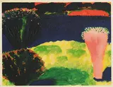 William Crozier, Cape Clear, limited edition lithograph - numbered 11 from an edition of 40