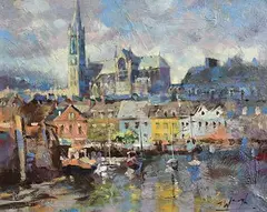 Trevor Waugh, Cobh, Co. Cork, oil on canvas