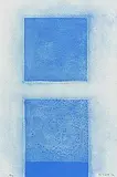 William Scott, Blue Abstract, 1972, silkscreen print signed & numbered 8/72