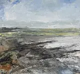 Donald Teskey, Curve of the Bay, 2008, acrylic on paper