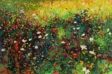Kenneth Webb, Field Flowers, oil on canvas
