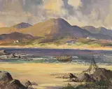 George Gillespie, May Day, Lough Swilly, Co Donegal, oil on canvas