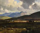 Kerry Bogland, Co Kerry by Maurice Canning Wilks, oil on canvas, offered Jun 2018