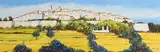 Leo French, St Paul de Vence, oil on canvas