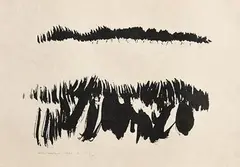 Dodder Bank by Louis le Brocquy, 1986, limited edition lithograph - numbered 11 from an edition of 35, sold Jun 2018