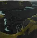 Guy Hanscomb, Cliffs of Moher, oil on canvas