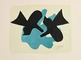 Georges Braque, Two Black Birds, Pelias and Nelee, lithograph c.1980's - number 37 from an edition of 295 on handmade watermarked arches paper