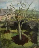 Brian Vahey, Pruned Apple Trees, 2001, oil on canvas