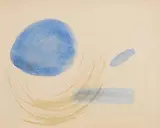 Deborah Brown, Abstract Composition, tempera on paper