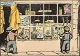 A Shop in Sailor Town by Jack Butler Yeats, hand coloured cuala press print No.31, offered Jun 2018