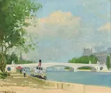 Henry Robertson Craig, By the Seine, Paris