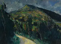 Peter Collis, Knockree Mountain After Rain, oil on canvas laid on board