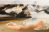 David Graux French, Ondine, oil on canvas