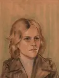 Seán O'Sullivan, Portrait of a Girl, pastel